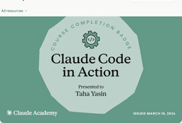 Claude Code in Action badge