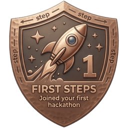 First Steps badge